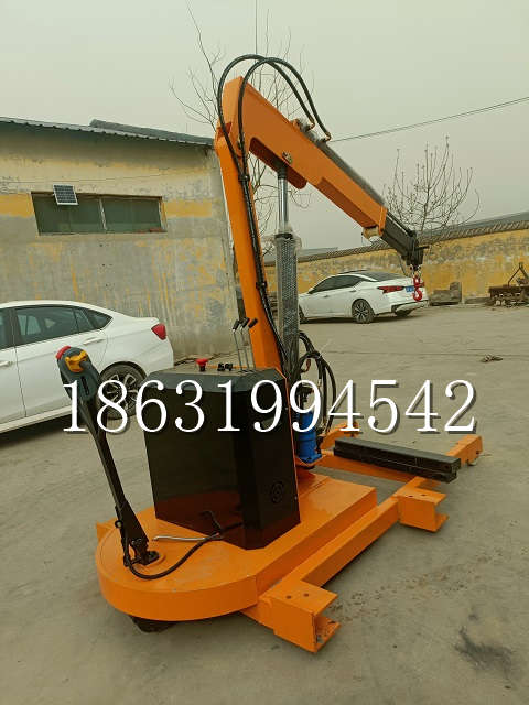 北辰区自卸车厢随车吊 自制轮式四不像起重机 四驱平板吊 5吨 贵盛